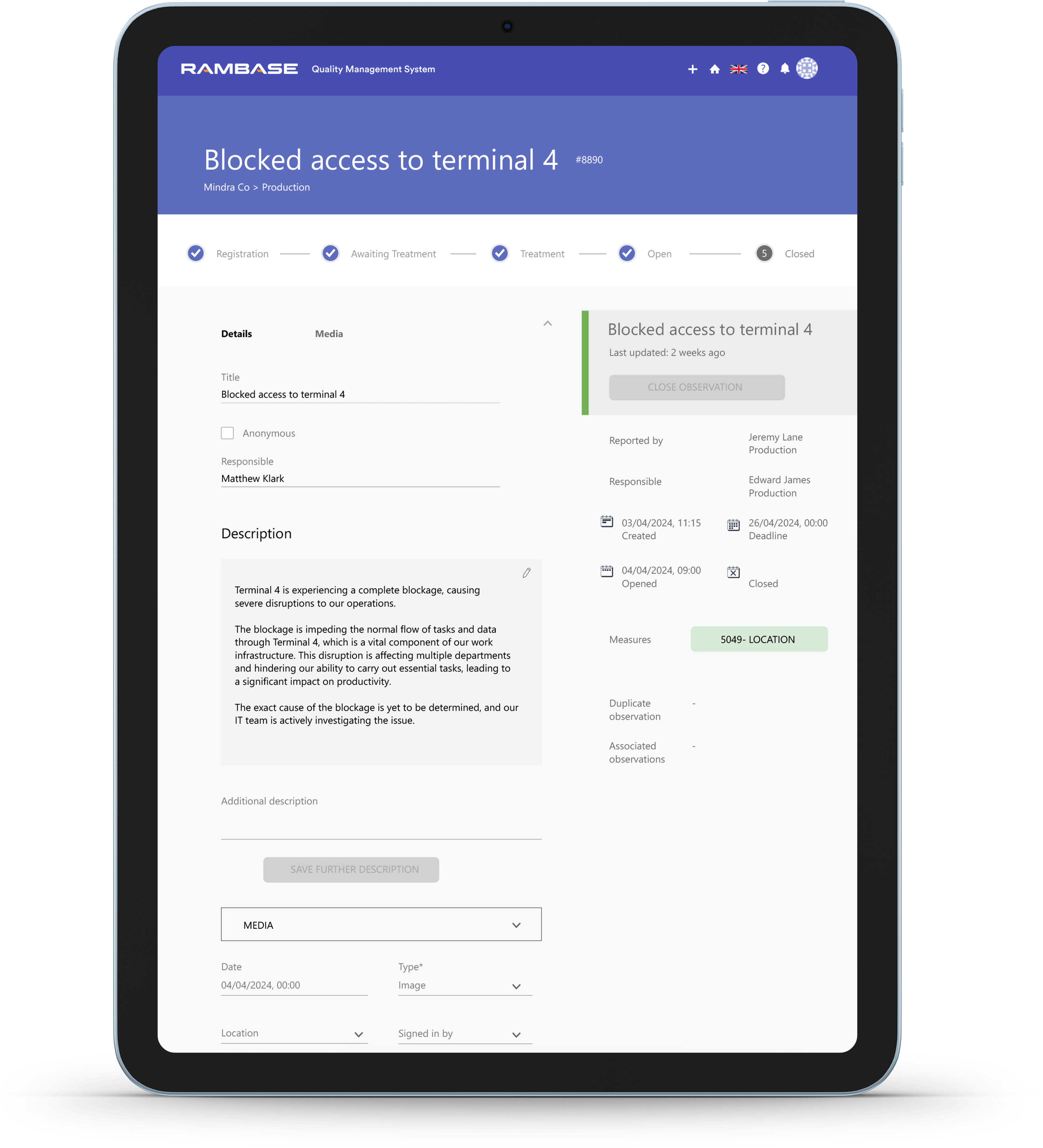 Visual Documents Qms Module Rambase Quality Management System - Best Geometric Pictures in HD